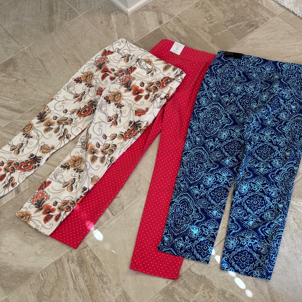 Bundle of 3 pairs of Chico’s pants